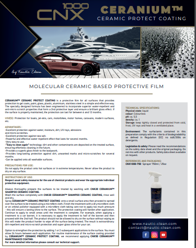 CNX 1000 CERANIUM CERAMIC PROTECT COATING - Image 2